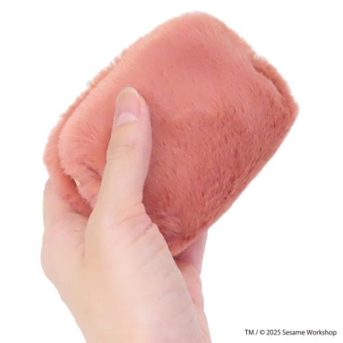 セサミストリート ミニポーチ マイクロポーチ SESAME STREET FACE FUR エルモ キャラクター グッズ