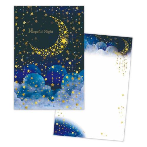 ポストカード ハガキ箋 ホープフルナイト かわいい グッズ メール便可