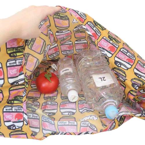ヤップ ショッピングバッグ エコバッグ 缶ジュースエコ おもしろ雑貨 グッズ メール便可
