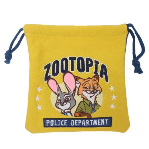 ズートピア きんちゃく袋 巾着 ベストバディーズ ディズニー キャラクター グッズ メール便可
