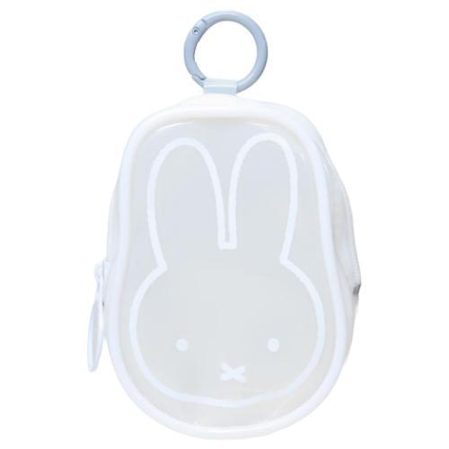 ミッフィー ミニポーチ ガジェットクリアポーチ ホワイト ディックブルーナ 絵本キャラクター グッズ