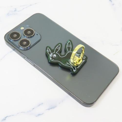 ポケットモンスター スマホリング ダイカットマルチリング ブラッキー ポケモン キャラクター グッズ メール便可