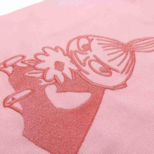 ムーミン トートバッグ 刺繍ミニトート リトルミイ 北欧 キャラクター グッズ メール便可