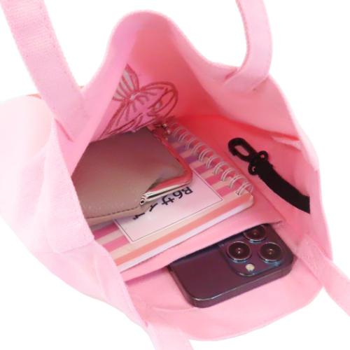 ムーミン トートバッグ 刺繍ミニトート リトルミイ 北欧 キャラクター グッズ メール便可