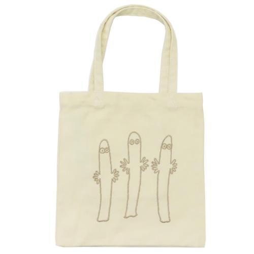 ムーミン トートバッグ 刺繍ミニトート ニョロニョロ 北欧 キャラクター グッズ メール便可