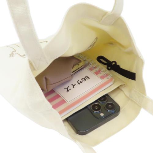 ムーミン トートバッグ 刺繍ミニトート ニョロニョロ 北欧 キャラクター グッズ メール便可