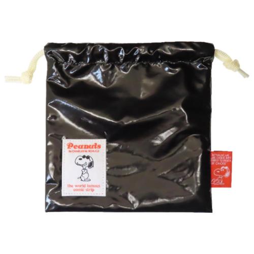 スヌーピー 巾着袋 きんちゃく メタリック ピーナッツ キャラクター グッズ メール便可
