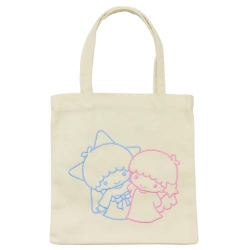 リトルツインスターズ トートバッグ 刺繍ミニトート サンリオ キャラクター グッズ メール便可