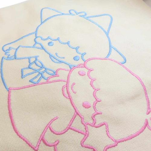 リトルツインスターズ トートバッグ 刺繍ミニトート サンリオ キャラクター グッズ メール便可