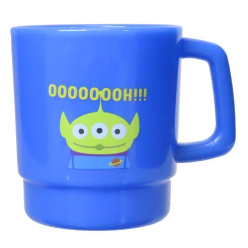 トイストーリー マグカップ プラスチックマグ 350ml READY TO PLAY エイリアン BL ディズニー キャラクター グッズ