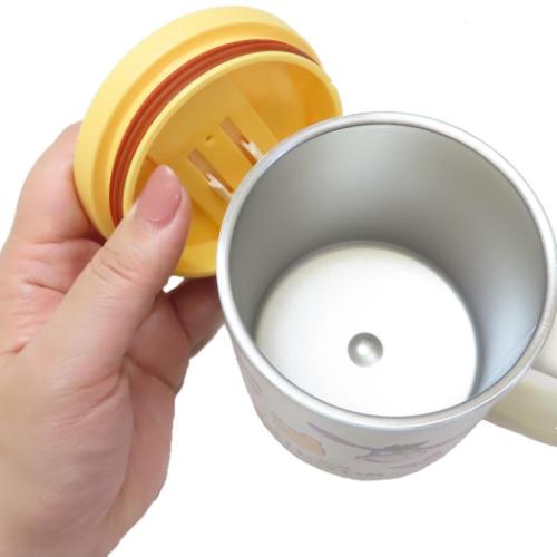 くまのプーさん 保温保冷コップ フタ付ステンレスマグ 400ml POOH FUNNY FACES 2 PATTERN ディズニー キャラクター グッズ