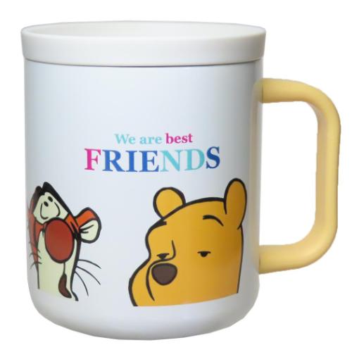 くまのプーさん 保温保冷コップ フタ付ステンレスマグ 400ml POOH FUNNY FACES 2 LINE UP ディズニー キャラクター グッズ