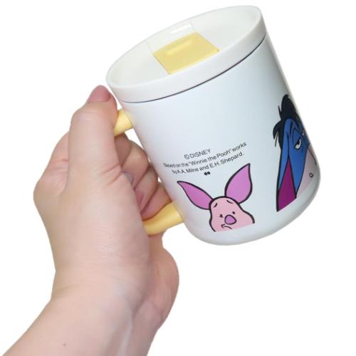くまのプーさん 保温保冷コップ フタ付ステンレスマグ 400ml POOH FUNNY FACES 2 LINE UP ディズニー キャラクター グッズ