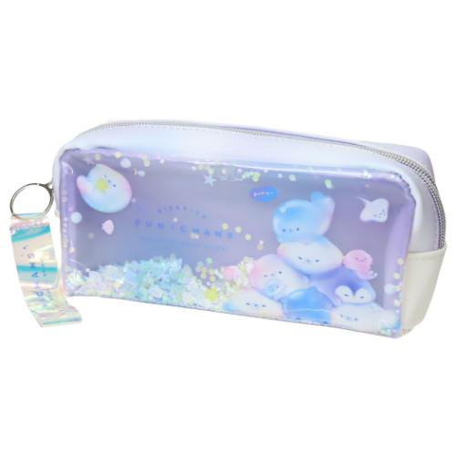 きらきらぷにちゃんず ペンポーチ ツインファスナーペンケース つみつみ 大容量 かわいい グッズ