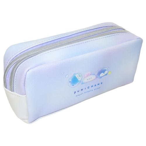 きらきらぷにちゃんず ペンポーチ ツインファスナーペンケース つみつみ 大容量 かわいい グッズ