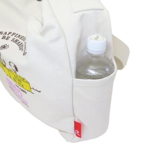 スヌーピー トートバッグ IP.MED.2way.Peanuts-0J コットンバッグ Ivory ピーナッツ キャラクター グッズ