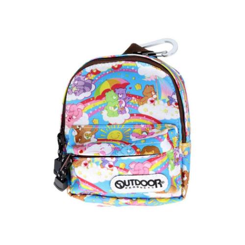 ケアベア ペンポーチ ペンケース BACK PACK OUTDOOR ブルー CareBears キャラクター グッズ