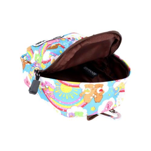 ケアベア ペンポーチ ペンケース BACK PACK OUTDOOR ブルー CareBears キャラクター グッズ