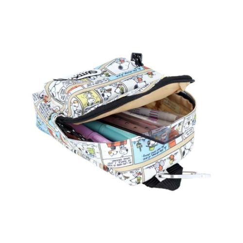 スヌーピー ペンポーチ ペンケース BACK PACK OUTDOOR コミック ピーナッツ キャラクター グッズ