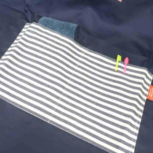 水森亜土 レディースエプロン エプロン セ シック キャラクター グッズ メール便可