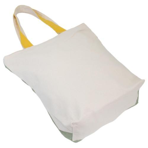 トートバッグ ファスナー付きキャンバストート よもぎと着物 サブバッグ グッズ メール便可