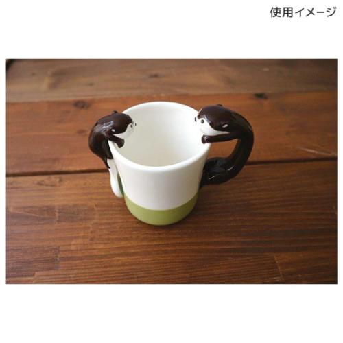 カワウソカフェ マグカップ カワウソマグ かわいい グッズ