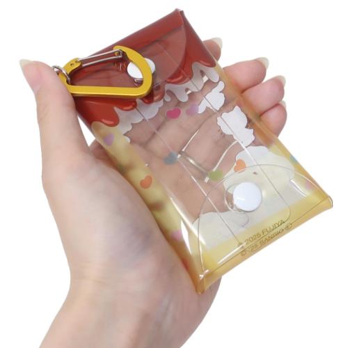 ポムポムプリン ミニポーチ チョコレート マルチクリアケース Sサイズ Vol.2 サンリオ キャラクター グッズ メール便可