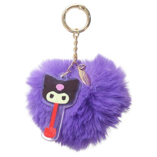 クロミ キーリング ふぁふぁチャーム サンリオキャラクターズチョコレート サンリオ キャラクター グッズ メール便可