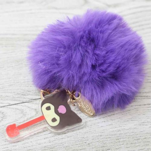 クロミ キーリング ふぁふぁチャーム サンリオキャラクターズチョコレート サンリオ キャラクター グッズ メール便可