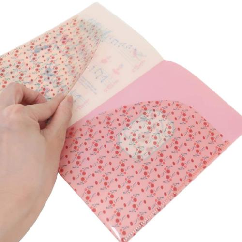 Happy Tone 手紙セット&ポケットファイル ファイル付レターセット カノン かわいい グッズ メール便可