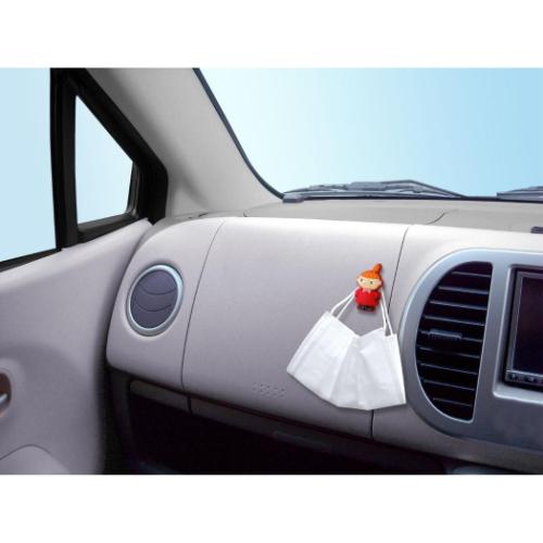 ムーミン 粘着式フック マスクフック リトルミイ 北欧 キャラクター グッズ メール便可