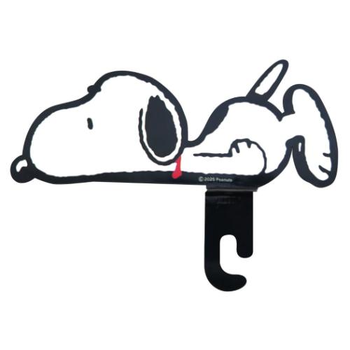 スヌーピー カー用品 ナンバーフレームマスコット ピーナッツ キャラクター グッズ メール便可