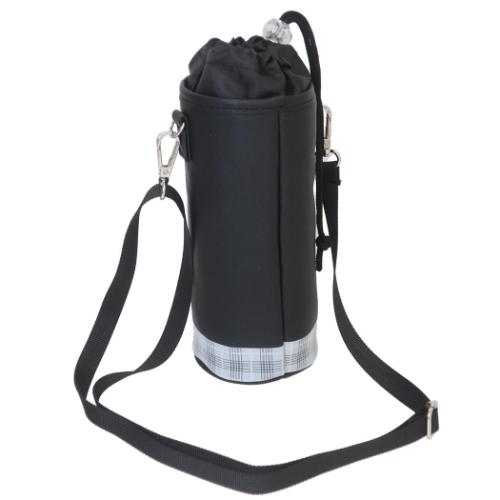 ペットボトルホルダー ショルダー付き保冷ボトルケース L チャミーキトゥン ブラック かわいい グッズ