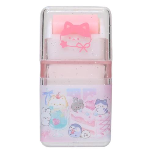 けしごむ 香り付きローラー消しゴム スイートカフェ かわいい グッズ メール便可