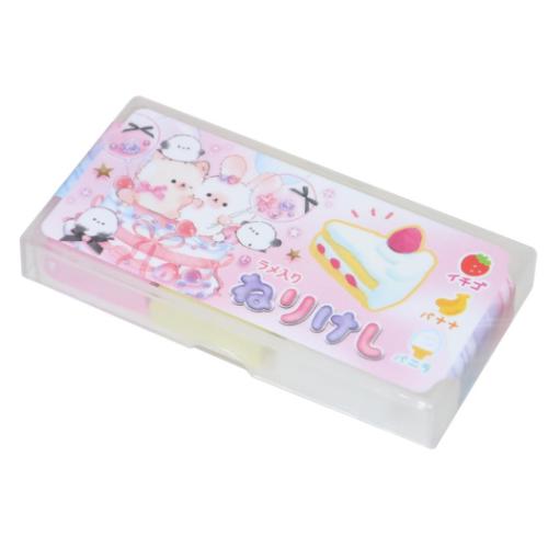 消しゴム ラメ入りねりけし スイートピンクタイム かわいい グッズ メール便可