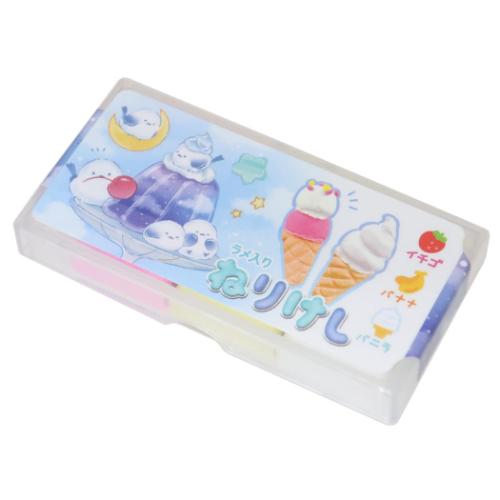 消しゴム ラメ入りねりけし ちゅるりんたいむ かわいい グッズ メール便可