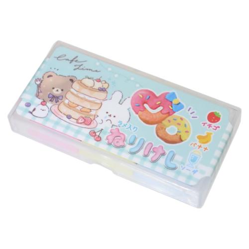 消しゴム ラメ入りねりけし カフェタイム かわいい グッズ メール便可