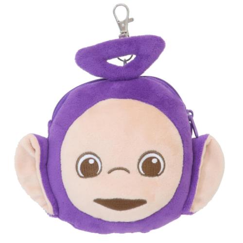 テレタビーズ 定期入れ＆小銭入れ リール付きぬいぐるみパスケース ティンキーウィンキー キャラクター グッズ