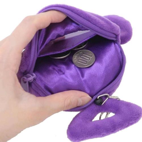 テレタビーズ 定期入れ＆小銭入れ リール付きぬいぐるみパスケース ティンキーウィンキー キャラクター グッズ