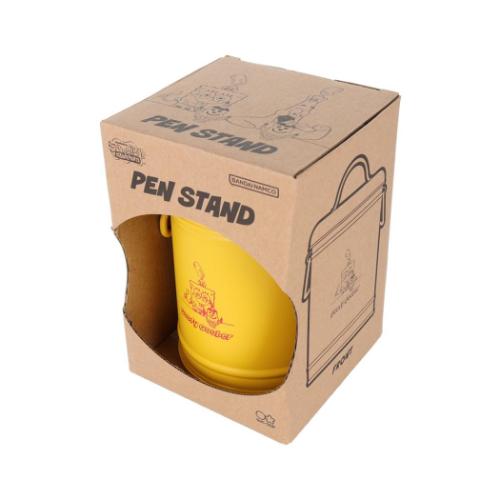 スポンジボブ 卓上収納 ダストボックス型ペンスタンド キャラクター グッズ