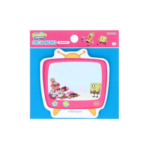 スポンジボブ 付せん ダイカット付箋 アニメーション キャラクター グッズ メール便可