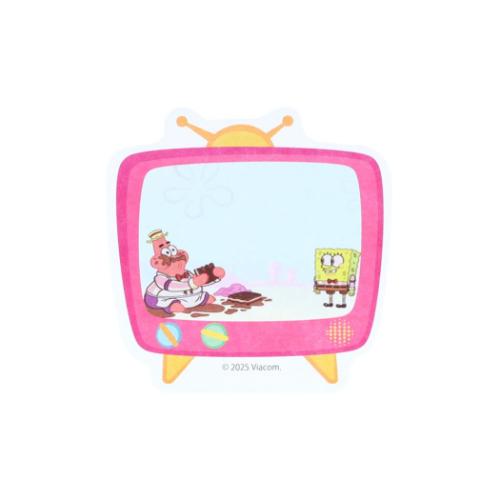 スポンジボブ 付せん ダイカット付箋 アニメーション キャラクター グッズ メール便可