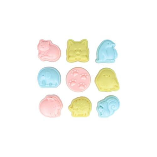 はんこセット スタンプセット 和さんぽん 9個セット どうぶつがら 和風 グッズ メール便可