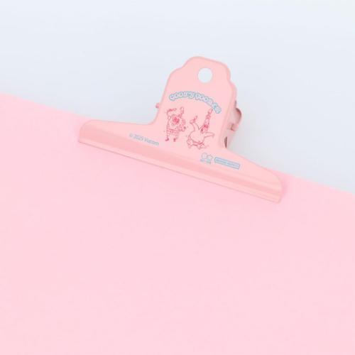 スポンジボブ クリップ ブッククリップ ピンク キャラクター グッズ