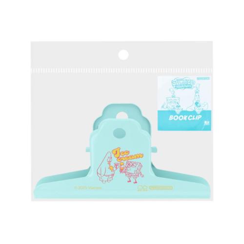 スポンジボブ クリップ ブッククリップ エメラルド キャラクター グッズ