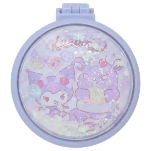 クロミ 手鏡 きらきらミラー付きブラシ サンリオ キャラクター グッズ