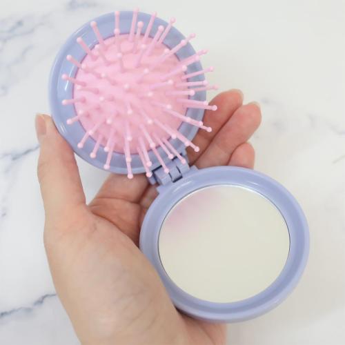 クロミ 手鏡 きらきらミラー付きブラシ サンリオ キャラクター グッズ