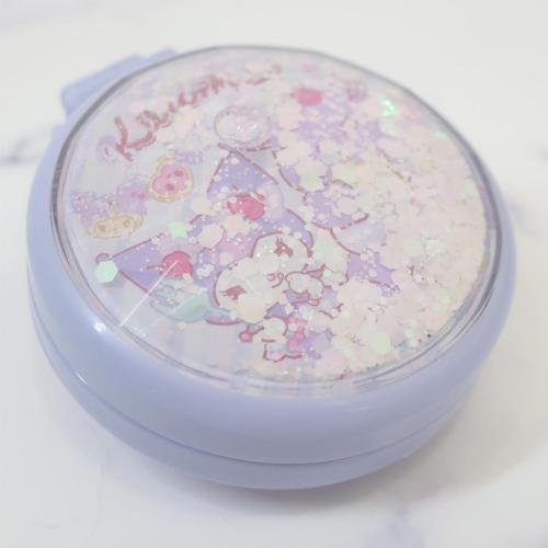 クロミ 手鏡 きらきらミラー付きブラシ サンリオ キャラクター グッズ