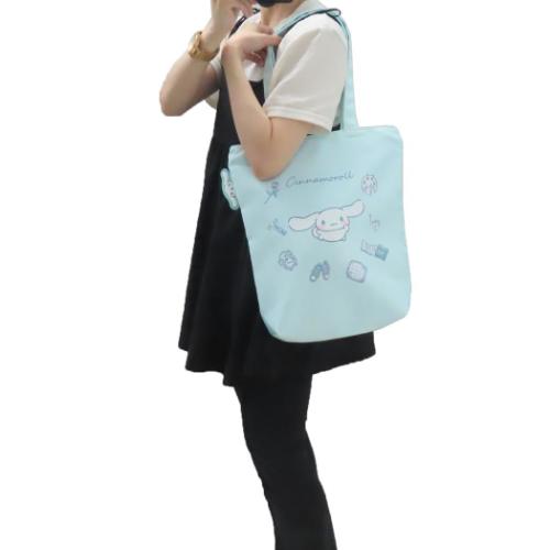 シナモロール 手提げかばん トートバッグ サンリオ キャラクター グッズ