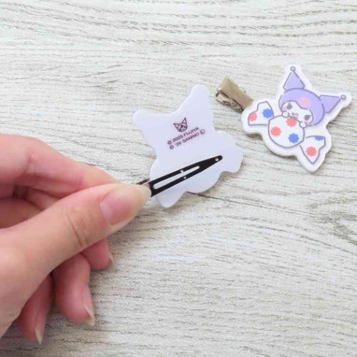 PEKOxサンリオキャラクターズ ヘアアクセ ヘアクリップVol.2 クロミ サンリオ キャラクター グッズ メール便可